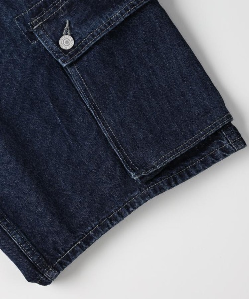 Levi's(リーバイス)の「【Levi's】478 バギー デニムカーゴショーツ (ワークテイスト / 膝丈 / ダークインディゴ)(その他パンツ・メンズ・ダークインディゴブルー・28inch/30inch/32inch/34inch)」の7枚目の写真