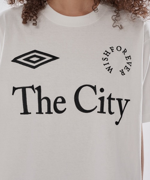 WISH FOR EVER（ウィッシュフォーエバー）の「【UMBRO】GAME LOGO DRAW CODE T / ゲームロゴドローコードT（Tシャツ/カットソー・メンズ・オフホワイト/ネイビー/ブラック・SMALL/MEDIUM/LARGE）」の14枚目の写真
