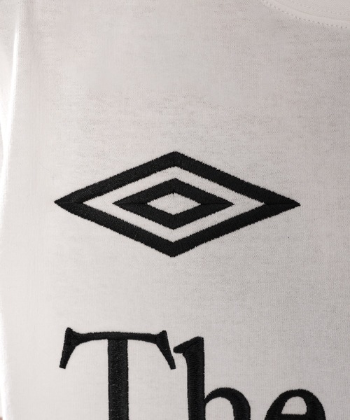 WISH FOR EVER（ウィッシュフォーエバー）の「【UMBRO】GAME LOGO DRAW CODE T / ゲームロゴドローコードT（Tシャツ/カットソー・メンズ・オフホワイト/ネイビー/ブラック・SMALL/MEDIUM/LARGE）」の15枚目の写真