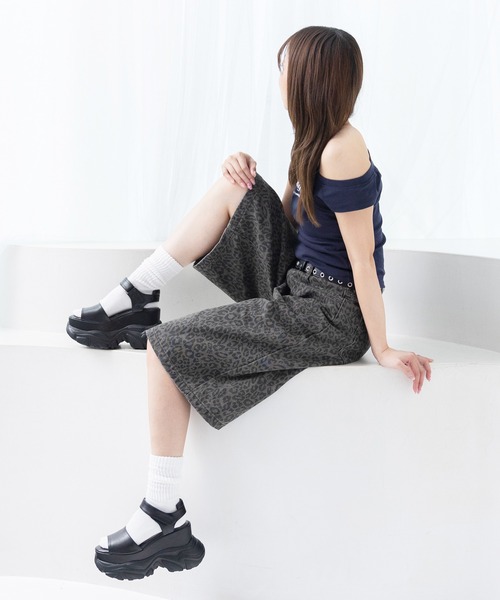 attagirl(アタガール)の「プラットフォームスニーカーサンダル(サンダル・レディース・ブルー/ホワイト/ブラック・3L/LL/L/M/S)」の13枚目の写真
