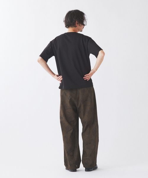 JOURNAL STANDARD relume(ジャーナルスタンダード レリューム)の「RIRANCHA(R) / リランチェ シアー プリント オーバーパンツ(スラックス・メンズ・ネイビー/ベージュ系その他/ブラウン・LARGE/MEDIUM/SMALL)」の21枚目の写真