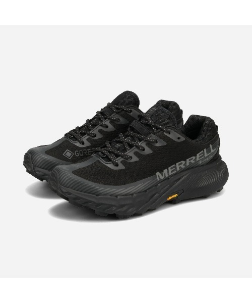 MERRELL(メレル)の「MERRELL AGILITY PEAK 5 GORE-TEX / メレル アジリティー ピーク 5 ゴアテックス / J067790(スニーカー・レディース・ブラック・22.5cm)」の1枚目の写真