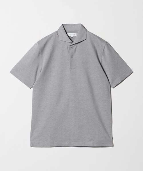 A DAY IN THE LIFE UNITED ARROWS(アデイインザライフユナイテッドアローズ)の「モクロディ カルゼ カッタウェイカラーシャツ<A DAY IN THE LIFE>(ポロシャツ・メンズ・ブラック/グレー系/コバルトブルー・XL/M/S/L)」の2枚目の写真