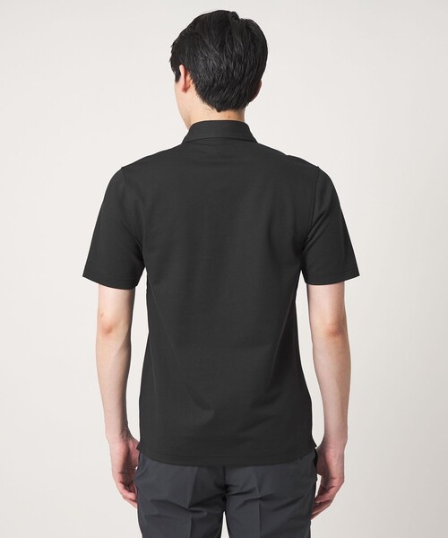 A DAY IN THE LIFE UNITED ARROWS(アデイインザライフユナイテッドアローズ)の「モクロディ カルゼ カッタウェイカラーシャツ<A DAY IN THE LIFE>(ポロシャツ・メンズ・ブラック/グレー系/コバルトブルー・XL/M/S/L)」の9枚目の写真