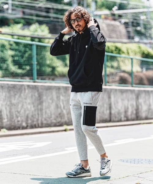 felkod(フィルコッド)の「mpa4153- Heart Puff Print 12oz Fleece Hoodie パーカー(F26A200)(パーカー・メンズ・ホワイト/ネイビー/ブラック・S/M/L/XL)」の7枚目の写真