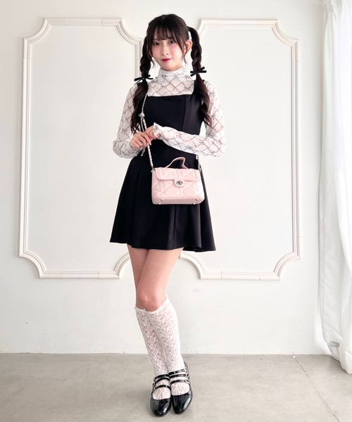 Loueme(ルエム)の「キルティングチェーン2WAYショルダーバッグ(ショルダーバッグ・レディース・ピンク/オフホワイト/ブラック・FREE)」の20枚目の写真
