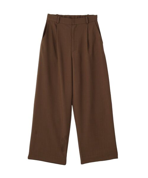 GARAGE OF GOOD CLOTHING(ガレージオブグッドクロージング)の「1タックストレートパンツ(その他パンツ・レディース・ブラウン・38)」の12枚目の写真