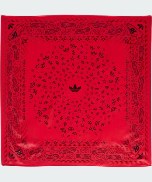 adidas(アディダス)の「ピン&スカーフ / アディダスオリジナルス adidas Originals(ストール/ショール・メンズ・ホワイト/ブラック/レッド・FREE)」の6枚目の写真