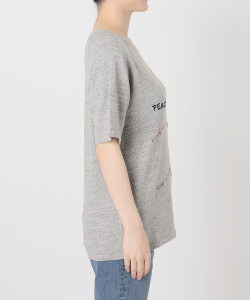 FRAMeWORK(フレームワーク)の「スラブ天竺刺繍ラグランTEE(Tシャツ/カットソー・レディース・グレー・FREE)」の17枚目の写真