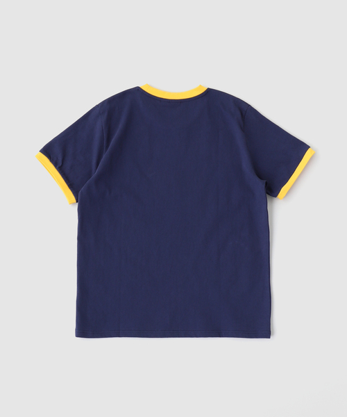 PULP/417EDIFICE（パルプフォーワンセブンエディフィス）の「AFB / エーエフビー POA RINGER TEE（Tシャツ/カットソー・メンズ・ホワイト/ネイビー・MEDIUM/LARGE）」の5枚目の写真