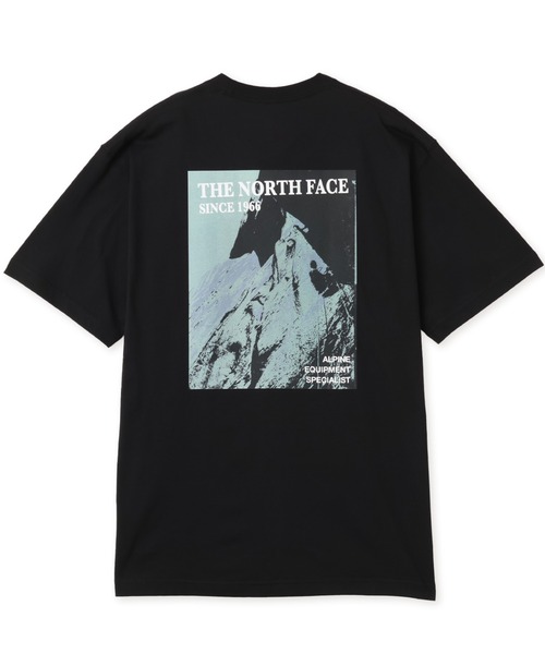 THE NORTH FACE(ザノースフェイス)の「THE NORTH FACE S/S ROCK CLIMBING GRAPHIC TEE / ザ・ノース・フェイス ショートスリーブ ロッククライミング グラフィック ティー(Tシャツ/カットソー・メンズ・ブラック/ホワイト・XL/L/M/S/XXL)」の6枚目の写真
