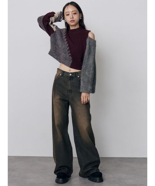 MURUA(ムルーア)の「ハイカットトレッキングブーツ(ブーツ・レディース・ブラック/キャメル・22.5/24.5/23.5)」の12枚目の写真