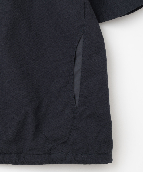 Millo Archive（ミロ アーカイブ）の「リーグジップアップシャツ [ネイビー]（シャツ/ブラウス・メンズ・その他・MEDIUM/LARGE/X-LARGE）」の4枚目の写真