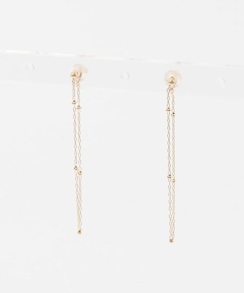 URBAN RESEARCH(アーバンリサーチ)の「decor『デコール』 K10 DOT PIERCE(ピアス(両耳用)・レディース・ゴールド・-)」の6枚目の写真