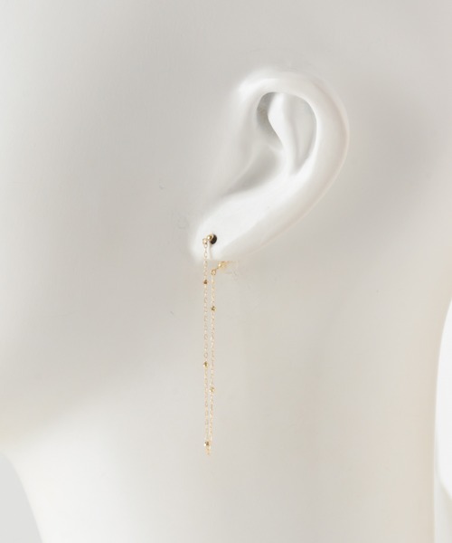 URBAN RESEARCH（アーバンリサーチ）の「decor『デコール』　K10 DOT PIERCE（ピアス（両耳用）・レディース・ゴールド・-）」の3枚目の写真