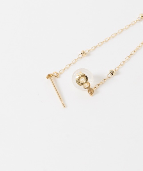 URBAN RESEARCH（アーバンリサーチ）の「decor『デコール』　K10 DOT PIERCE（ピアス（両耳用）・レディース・ゴールド・-）」の4枚目の写真