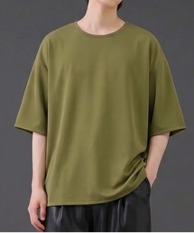 ビッグシルエット クルーネック 半袖Tシャツ