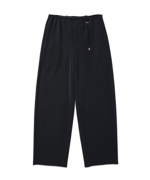 CULLNI(クルニ)の「Ultra Fiber Cord Pique Drawstring Wide Pants(スラックス・メンズ・チャコール/ネイビー/グリーン/ブラック・0/1/2)」の1枚目の写真