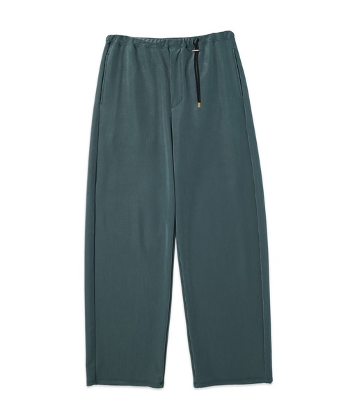 CULLNI(クルニ)の「Ultra Fiber Cord Pique Drawstring Wide Pants(スラックス・メンズ・チャコール/ネイビー/グリーン/ブラック・0/1/2)」の4枚目の写真