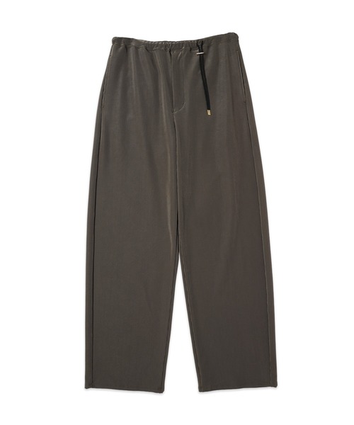 CULLNI(クルニ)の「Ultra Fiber Cord Pique Drawstring Wide Pants(スラックス・メンズ・チャコール/ネイビー/グリーン/ブラック・0/1/2)」の3枚目の写真
