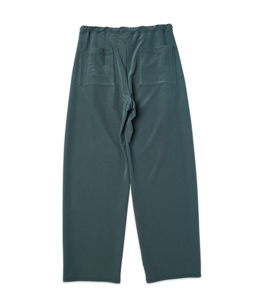 CULLNI(クルニ)の「Ultra Fiber Cord Pique Drawstring Wide Pants(スラックス・メンズ・チャコール/ネイビー/グリーン/ブラック・0/1/2)」の9枚目の写真
