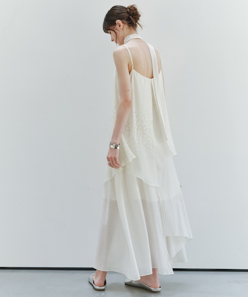 tageechita(タジチタ)の「【tageechita】グラデーションレイヤードキャミワンピース(ワンピース・レディース・アイボリー・L/M/S)」の15枚目の写真