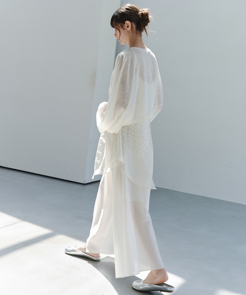 tageechita(タジチタ)の「【tageechita】グラデーションレイヤードキャミワンピース(ワンピース・レディース・アイボリー・L/M/S)」の17枚目の写真