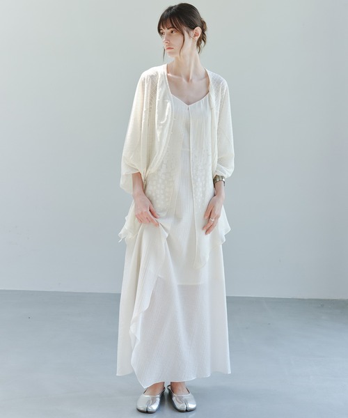 tageechita(タジチタ)の「【tageechita】グラデーションレイヤードキャミワンピース(ワンピース・レディース・アイボリー・L/M/S)」の18枚目の写真
