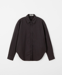 Cotton bio shirt / DARK GRAY