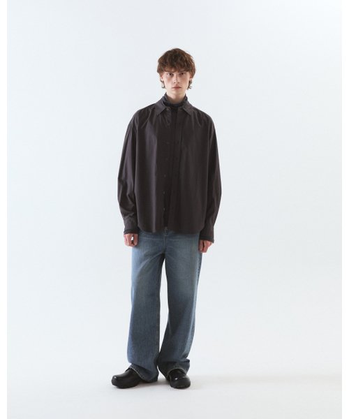 THEENDQUESTION（ジエンドクエスチョン）の「Cotton bio shirt / DARK GRAY（シャツ/ブラウス・レディース・その他・1/2）」の9枚目の写真
