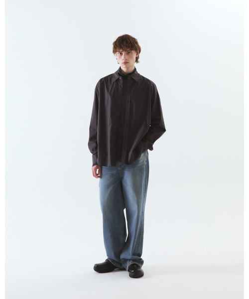 THEENDQUESTION（ジエンドクエスチョン）の「Cotton bio shirt / DARK GRAY（シャツ/ブラウス・レディース・その他・1/2）」の10枚目の写真