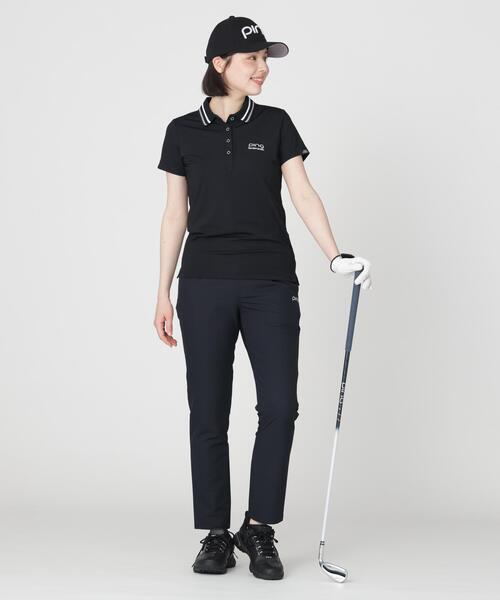 PING(ピン)の「【PING APPAREL】全方向ストレッチ裏グリッドナイロン5ポケットテーパードパンツ (LADIES)(その他パンツ・レディース・カーキ/ホワイト/ブルー/ブラック・L/S/LL/XS/M)」の7枚目の写真