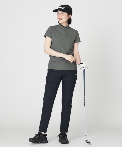 PING(ピン)の「【PING APPAREL】全方向ストレッチ裏グリッドナイロン5ポケットテーパードパンツ (LADIES)(その他パンツ・レディース・カーキ/ホワイト/ブルー/ブラック・L/S/LL/XS/M)」の8枚目の写真