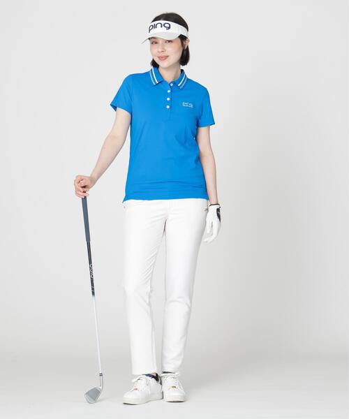 PING(ピン)の「【PING APPAREL】全方向ストレッチ裏グリッドナイロン5ポケットテーパードパンツ (LADIES)(その他パンツ・レディース・カーキ/ホワイト/ブルー/ブラック・L/S/LL/XS/M)」の14枚目の写真