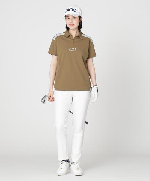 PING(ピン)の「【PING APPAREL】全方向ストレッチ裏グリッドナイロン5ポケットテーパードパンツ (LADIES)(その他パンツ・レディース・カーキ/ホワイト/ブルー/ブラック・L/S/LL/XS/M)」の16枚目の写真