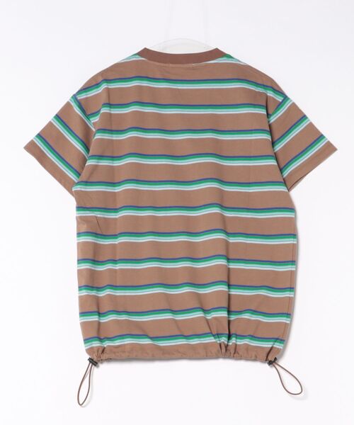 DONOBAN(ドノバン)の「【ELME】Vintage Stripe Balloon Tee / 2カラー(Tシャツ/カットソー・レディース・ブラウン/グレー・M/S)」の12枚目の写真