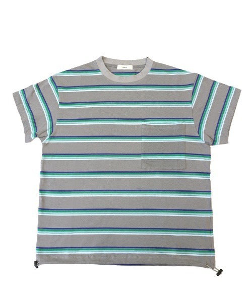 DONOBAN(ドノバン)の「【ELME】Vintage Stripe Balloon Tee / 2カラー(Tシャツ/カットソー・レディース・ブラウン/グレー・M/S)」の11枚目の写真