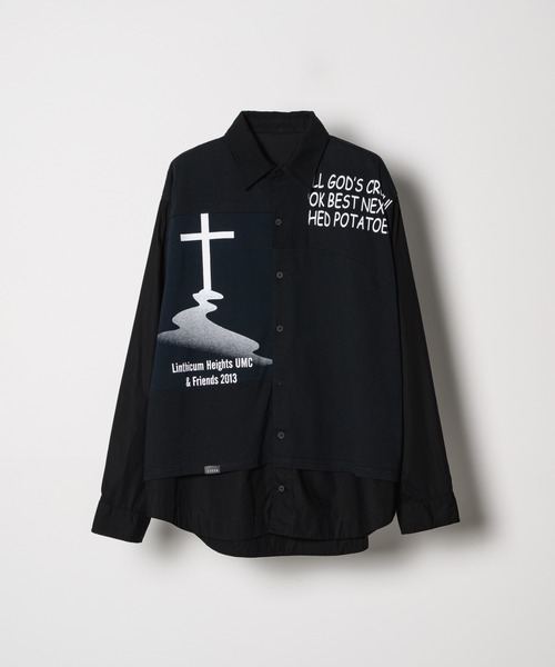 AIVER(アイバー)の「AIVER リビルドレイヤードL/Sシャツ(シャツ/ブラウス・メンズ・その他6/その他19/その他7/その他3/その他8/その他24/その他15/その他9/その他16/その他18/その他25/その他26/その他/その他17・SMALL/MEDIUM/LARGE)」の1枚目の写真