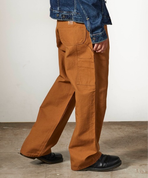 Carhartt(カーハート)の「Carhartt/カーハート Loose Fit Washed duck Utility Work Pant ワークパンツ 2026新作 再入荷 夏服 秋服(チノパンツ・メンズ・ブラウン/ブラック・30/36/34/32)」の7枚目の写真