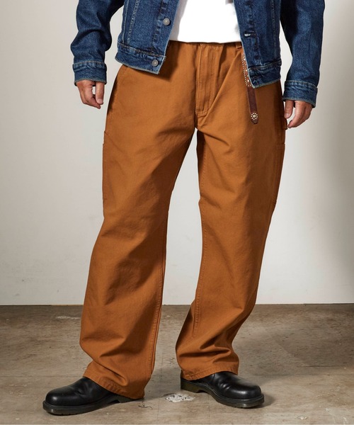 Carhartt(カーハート)の「Carhartt/カーハート Loose Fit Washed duck Utility Work Pant ワークパンツ 2026新作 再入荷 夏服 秋服(チノパンツ・メンズ・ブラウン/ブラック・30/36/34/32)」の8枚目の写真