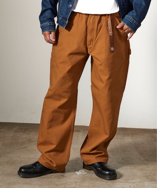 Carhartt(カーハート)の「Carhartt/カーハート Loose Fit Washed duck Utility Work Pant ワークパンツ 2026新作 再入荷 夏服 秋服(チノパンツ・メンズ・ブラウン/ブラック・30/36/34/32)」の9枚目の写真