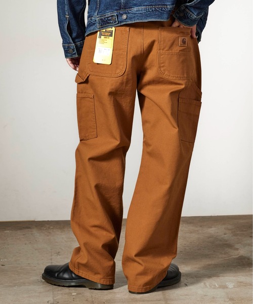 Carhartt(カーハート)の「Carhartt/カーハート Loose Fit Washed duck Utility Work Pant ワークパンツ 2026新作 再入荷 夏服 秋服(チノパンツ・メンズ・ブラウン/ブラック・30/36/34/32)」の3枚目の写真