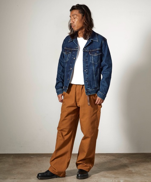 Carhartt(カーハート)の「Carhartt/カーハート Loose Fit Washed duck Utility Work Pant ワークパンツ 2026新作 再入荷 夏服 秋服(チノパンツ・メンズ・ブラウン/ブラック・30/36/34/32)」の4枚目の写真