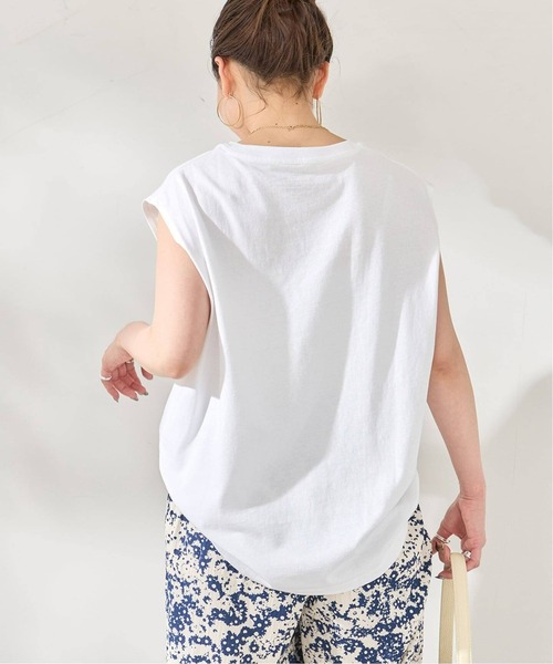 B.C STOCK(ベーセーストック)の「【汗染み防止】SWEATPROOF ノースリーブTシャツ(Tシャツ/カットソー・メンズ・ホワイト/ブラック・LARGE/MEDIUM)」の17枚目の写真