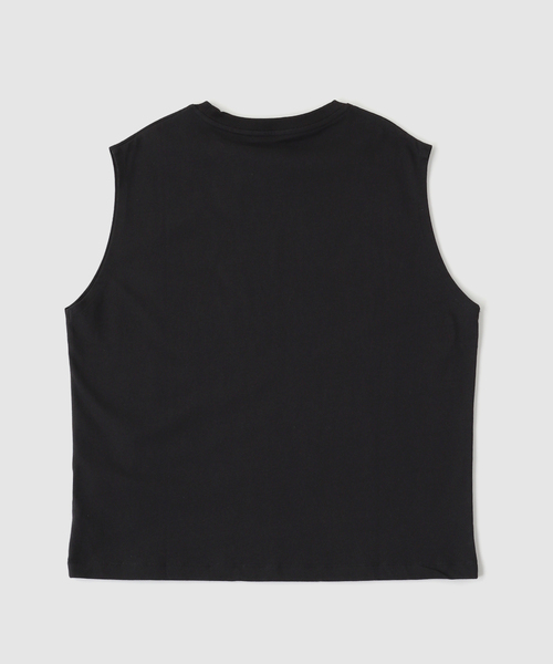 B.C STOCK(ベーセーストック)の「【汗染み防止】SWEATPROOF ノースリーブTシャツ(Tシャツ/カットソー・メンズ・ホワイト/ブラック・LARGE/MEDIUM)」の8枚目の写真