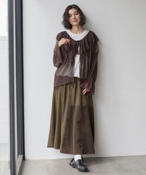 niko and...（ニコアンド）の「ギャザーローファー（ローファー・レディース・ブラック/ブラウン・LARGE/MEDIUM）」の10枚目の写真