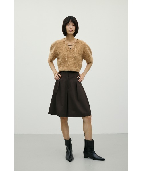 STYLEMIXER(スタイルミキサー)の「ハーフタックパンツ(その他パンツ・レディース・ブラウン/ブラック/ホワイト・MEDIUM/SMALL)」の22枚目の写真