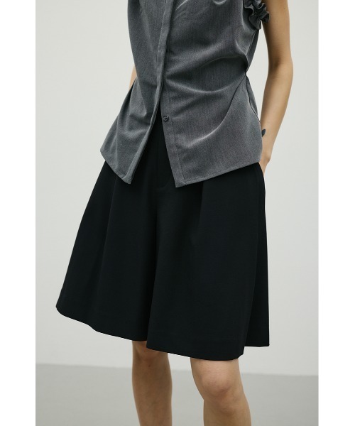 STYLEMIXER(スタイルミキサー)の「ハーフタックパンツ(その他パンツ・レディース・ブラウン/ブラック/ホワイト・MEDIUM/SMALL)」の9枚目の写真