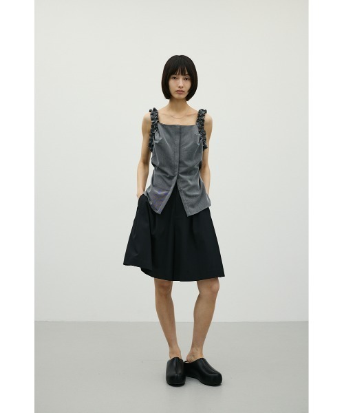 STYLEMIXER(スタイルミキサー)の「ハーフタックパンツ(その他パンツ・レディース・ブラウン/ブラック/ホワイト・MEDIUM/SMALL)」の10枚目の写真