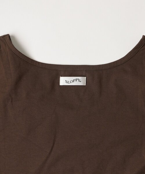sloppy(スロッピー)の「【WEB限定】【SLOPPY】 PACK L/S TEE(Tシャツ/カットソー・レディース・バーガンディー/チャコールグレー/パープル/ミント・FREE)」の10枚目の写真